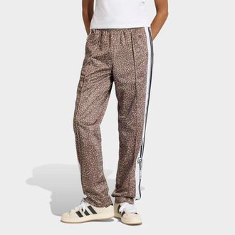 adidas Sporthose ADIDAS ORIGINALS AOP ADIBREAK PT, Damen, Gr. XXL, N-Gr, earth strata, stone khaki, Obermaterial: 100% Polyester, Hosen Sporthose