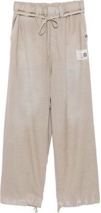 Miharayasuhiro Pantaloni in lana - Toni neutri