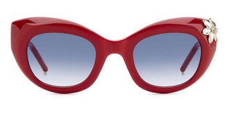 Carolina Herrera HER 0215/S C9A/08 Womens Sunglasses Red Size 50