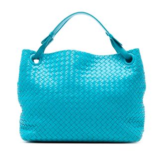 Bottega Veneta Tweedehands Medium Nappa Intrecciato Garda Tote