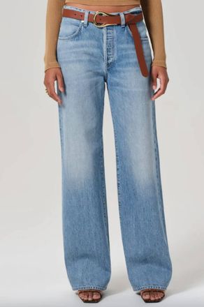 Citizens Of Humanity Annina High Rise Wide Leg 30 Jean In Meuse