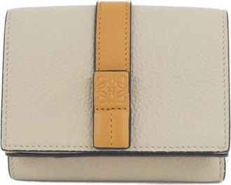 Loewe Beige Leather Wallet (Tri-Fold) (Pre-Owned)