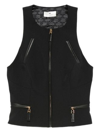 Elisabetta Franchi Top Blacks And Greys