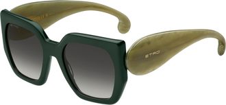 Etro 0054/S 1ED/9O Womens Sunglasses Green Size 54