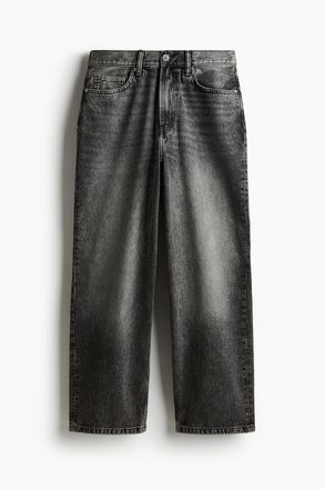 H&M Baggy Jeans - Grau