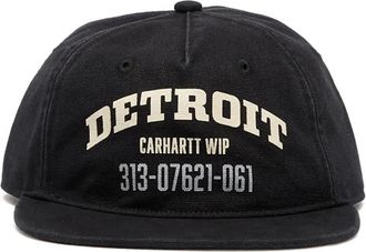 Carhartt Work in Progress detroit-logo cap - unisex - Cotton - One Size - Black