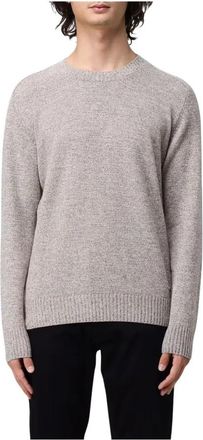 Brooksfield Truien - Heren - Ronde hals truien - Beige - L - Truien & Vesten