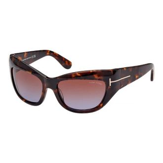 Tom Ford FT1065 52F Dark Havana/Brown Gradient