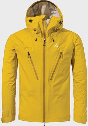 Sch&ouml;ffel Outdoorjacke SCH&Ouml;FFEL Jacket Style Blaueis MNS, Herren, Gr. 48, gelb (5205, gelb), Oberstoff: Aussenseite: 100% Nylon, Innenseite: 100% Polyester; (Me