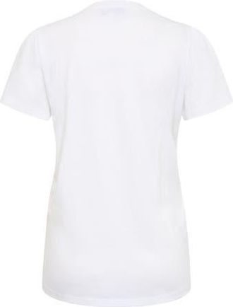 Maison Common Cotton T-Shirt With Logo in White/pink at Nordstrom, Size Medium