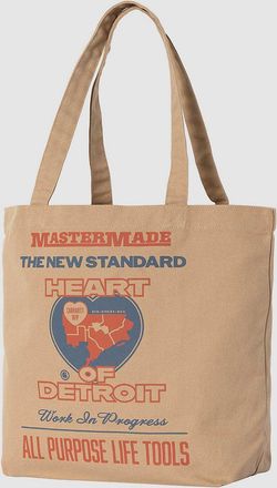 Carhartt Work in Progress Canvas Graphic Tote Umh&auml;ngetasche dusty h brwn