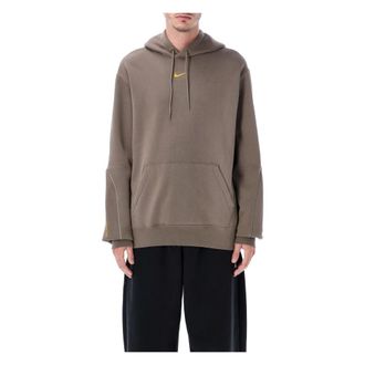 Nike Hoodies, male, Brown, Size: S M NRG CS Hoodie FLC 2