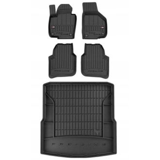 OEM Set Alfombrillas Goma 3d Skoda Superb 2 Kombi 2008-2015