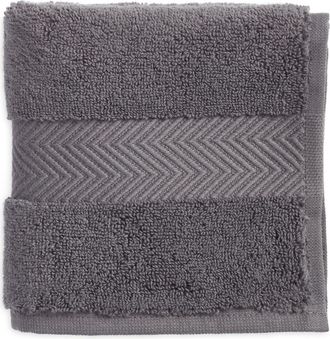 Nordstrom Organic Hydrocotton Washcloth in Grey Onyx at Nordstrom