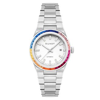 Duxot Alicante Rainbow White Dial Mens Watch DX-2075-11