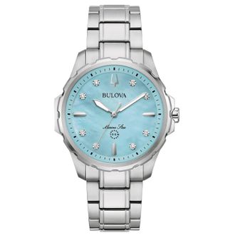 Bulova Womens Marine Star Blue Dial Watch