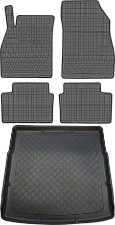 OEM Juego De Alfombrillas De Goma Para Coche Y Maletero Para Opel Insignia A Kombi (enero De 2009 - Agosto De 2017)