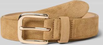 Weinmann Weinmann Ledergürtel mit Dornschließe Modell Volanato in Beige, Größe 100