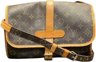 Louis Vuitton Pre-owned Marne Monogram Schoudertas - Dames - Vintage Schoudertas - Bruin - ONE Size - Vintage