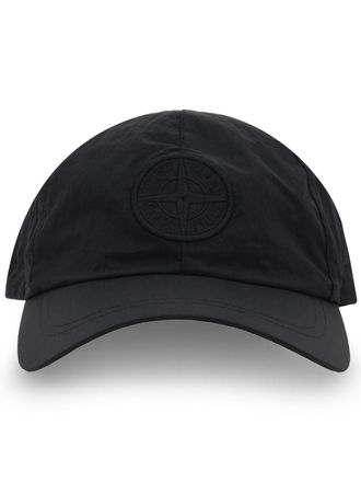 Stone Island Navy blue hat with Compass logo from $82.13