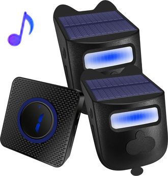 OEM Alarma Inal&aacute;mbrica Para El Hogar, 2 Sensores + Timbre, Sistema De Seguridad Diy Para Tienda/oficina