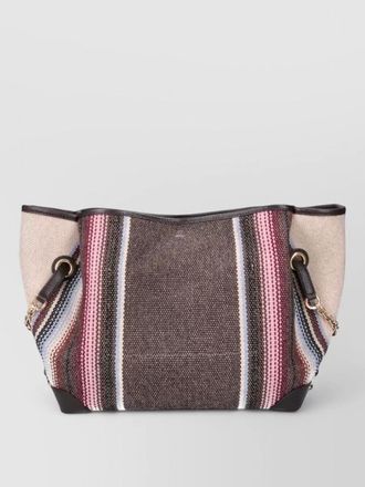 Chlo&eacute; wool blend beach bag