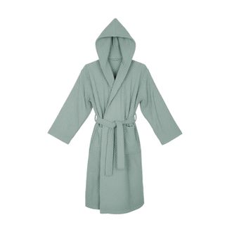 KASANOVA Accappatoio spugna S/M verde Check