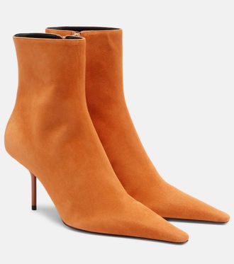 Victoria Beckham Sloan suede ankle boots