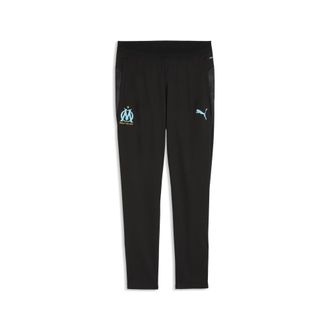 Puma Pantaloni da training Olympique de Marseille da uomo, Accessori, Nero, XXL