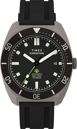 Timex Expedition Pioneer Mens Black Watch TW2Y63600 Rubber - One Size