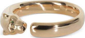 Cartier 18K yellow gold Panther ring