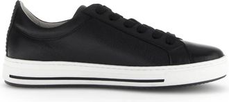 Gabor Lace-up Sneakers - Dames - Sneakers - Zwart - 40 1/2 EU - Leer - Schoenen