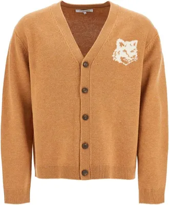 Maison Kitsun&eacute; Hombre, Jerseys, Beige, Talla: S