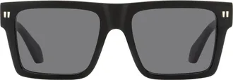 Off-white OERI109 Square Acetate Sunglasses - Black
