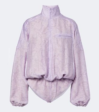 CHRISTOPHER ESBER Light Leak jacquard romper