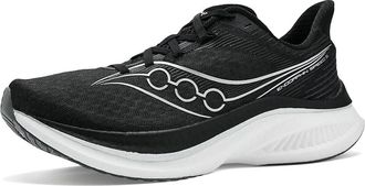Saucony Endorphin Speed 5 Womens Running Shoes Black/White : 11.5 B - Medium, Leather