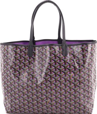 Goyard Saint Louis Tote Claire Voie Coated Canvas PM