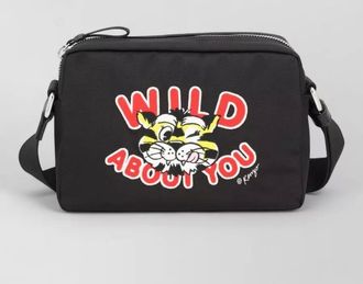 Kenzo messenger bag rectangular shape graphic print strap