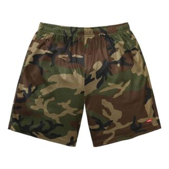 SUPREME SS26 Small Box Baggy Mesh Short Woodland Camo SUP-SS26-264-CMO