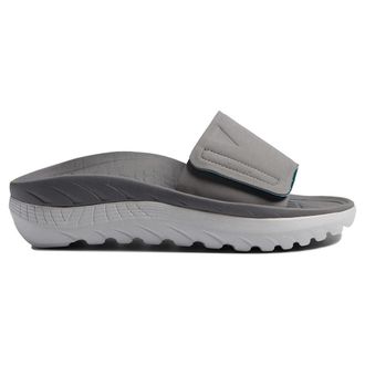 Vionic Rejuvenate Synthetic Womens Slides Sandals - Charcoal Vapor - Size:UK 4