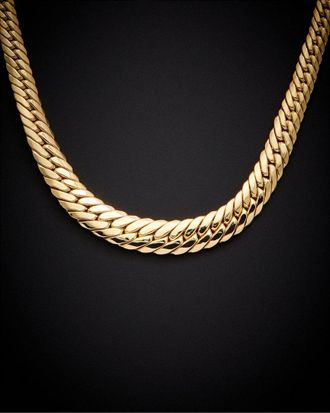 Italian Gold, Inc 14K Italian Gold Graduated Cuban Link Necklace