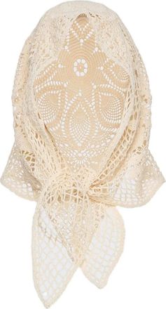 Magda Butrym Gehaakte sjaal - Beige