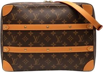 Louis Vuitton Pre-owned Cross Body Bags, female, Brown, Size: ONE SIZE Pre-owned Vintage Cross Body Bag