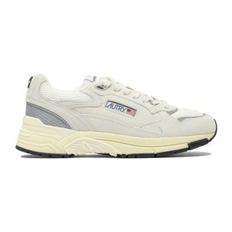 Autry Hyperway Low - Heren - Sneakers - Wit - 40 EU - Katoen - Schoenen