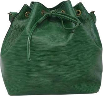 Louis Vuitton Pre-owned Bucket Bags, female, Green, Size: ONE SIZE Pre-owned Vintage Bucket Bag