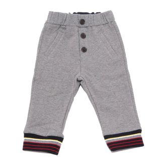 Fendi 9401R Pantalone Tuta Stretch Cotone - male - Fendi - Sweatpants - Gray - 6 M - Kids