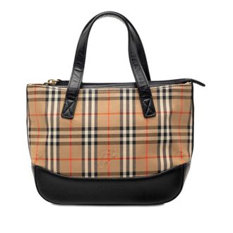 Burberry Pre-owned Burberry Haymarket Check Canvas Handbag Ladies XZB9FDQ3ZIWUK7X3
