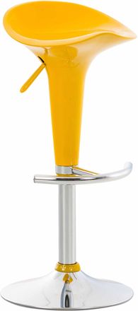 Clp Taburete Saddle Amarillo