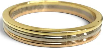Cartier Pink Gold White Gold Yellow Gold Yellow Gold (18K) Pink Gold (18K) White Gold (18K) Band Ring (Pre-Owned)