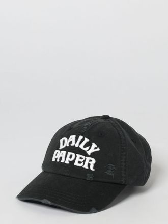 Daily Paper Clothing Cappello in cotone used con logo ricamato